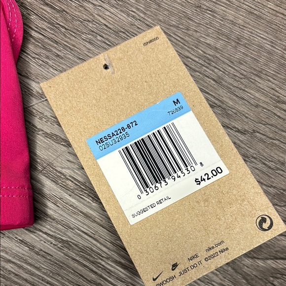 Nike Women's Pink Sports Bra - Picture 3 of 6